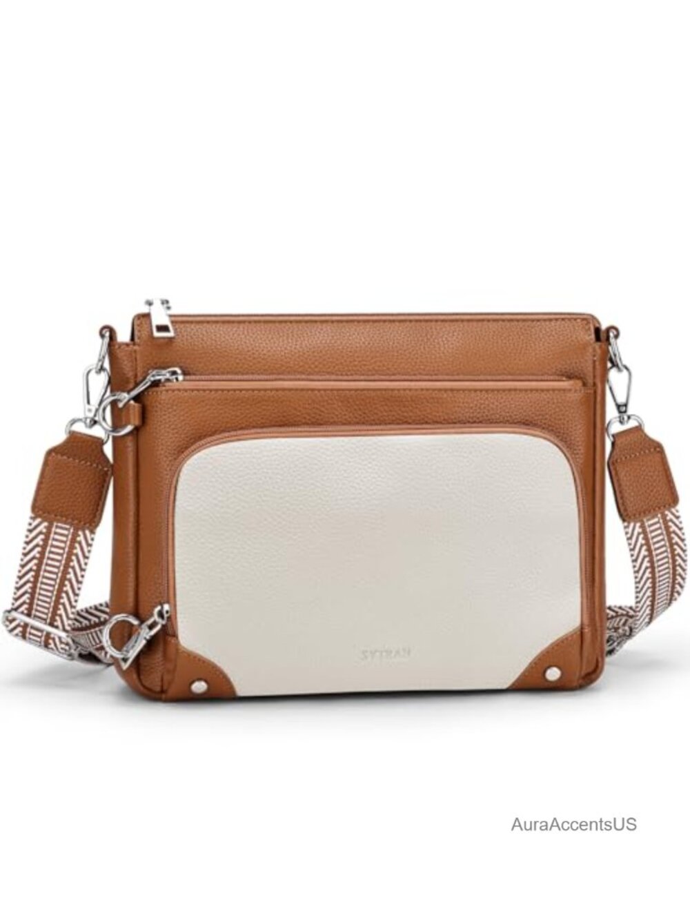 Anti-Theft Crossbody Purse RFID Blocking Travel Shoulder Bag Faux Leather